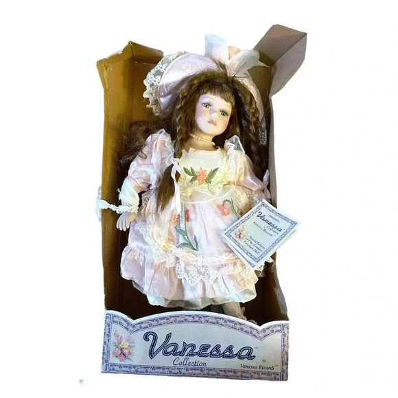 VANESSA DOLL COLLECTION by Vanessa Ricardi Porcelain Doll SERIES 2003 - Picture 8 of 8